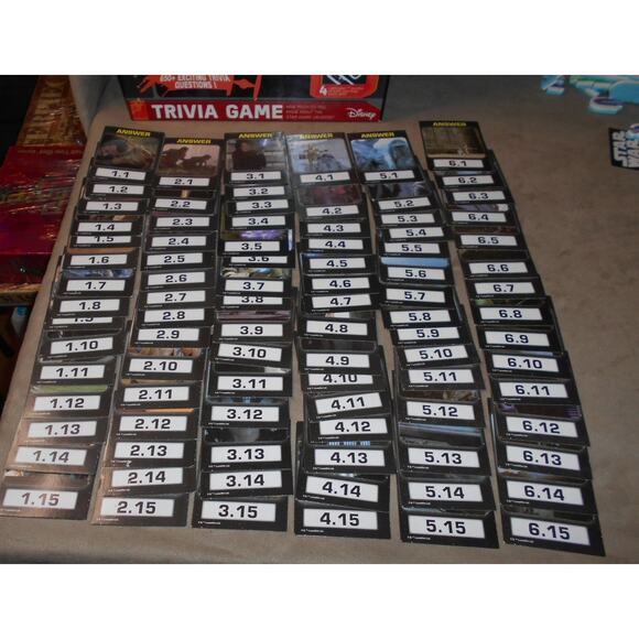 2015 Star Wars Trivia Game Cardinal Games #18801 Complete - Picture 5 of 8